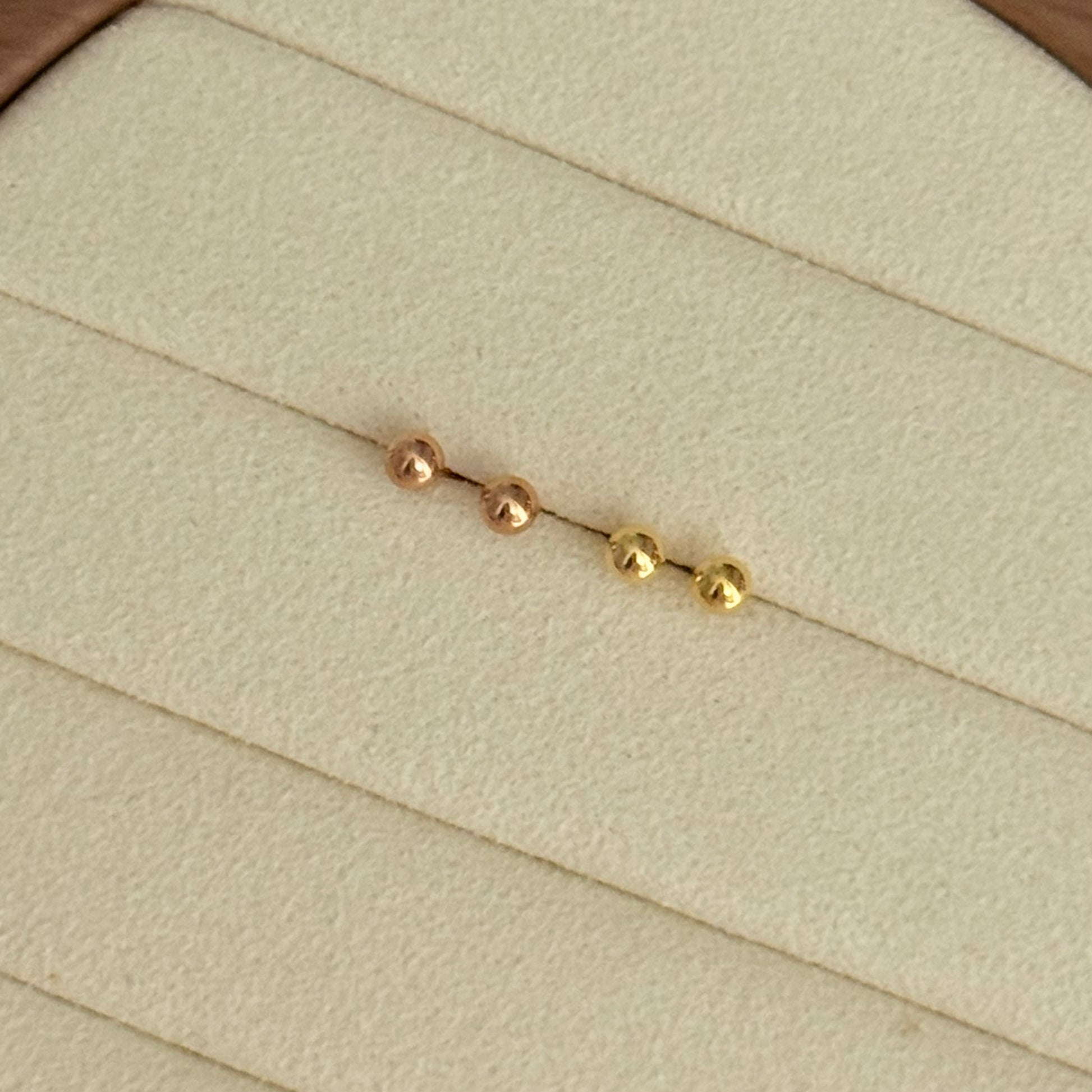 18K 耳釘